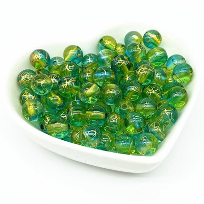 50 tk 8 mm kahevärvilised akrüülhelmed Vahehelmed ehete valmistamiseks Käsitsi isetegemine #RoLi