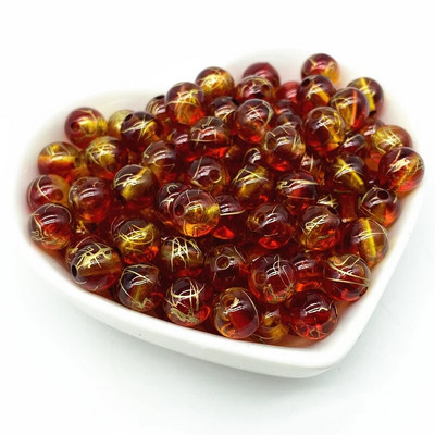 50 tk 8 mm kahevärvilised akrüülhelmed Vahehelmed ehete valmistamiseks Käsitsi isetegemine #RoLi