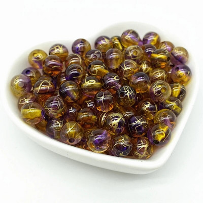 50 tk 8 mm kahevärvilised akrüülhelmed Vahehelmed ehete valmistamiseks Käsitsi isetegemine #RoLi