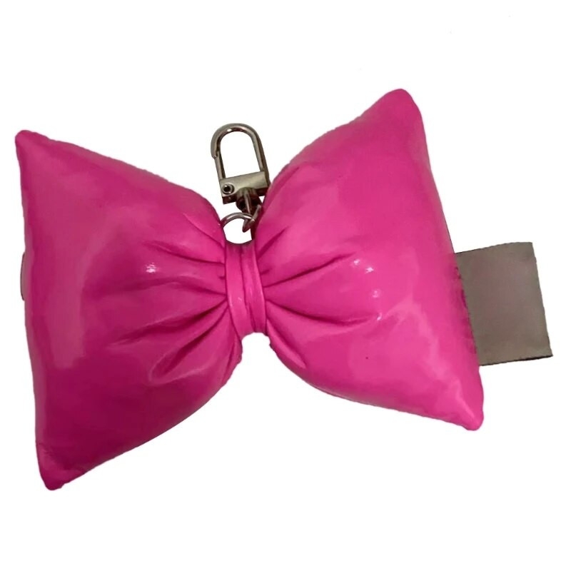 Stilīgs Bowknot kulons atslēgu piekariņa bantītes formas atslēgu piekariņu somas ornaments