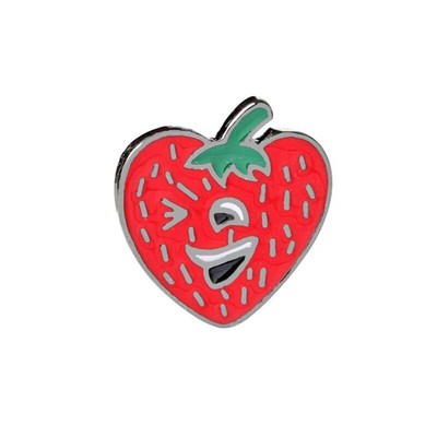 30 Style Fruit Vintage Piespraudes Arbūzs Zemeņu Emalja Piespraudes Žetons Ķiršu saktas Sievietēm Rotaslietas Vīriešu Aksesuāri Piespraudes Dāvana