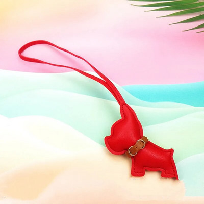 Jauns modes jauks buldoga ādas atslēgu piekariņš sievietēm atslēgu piekariņu piekariņš sieviešu atslēgu piekariņš meitenēm dāvana