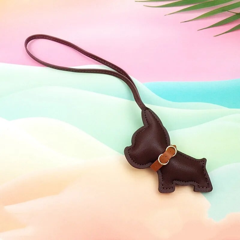 Jauns modes jauks buldoga ādas atslēgu piekariņš sievietēm atslēgu piekariņu piekariņš sieviešu atslēgu piekariņš meitenēm dāvana
