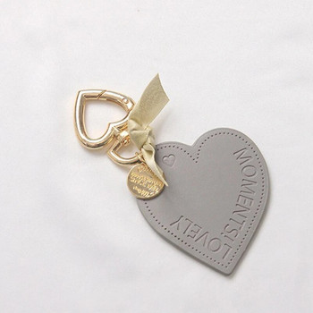 Creative Love Δερμάτινο μπρελόκ Μοναδικό μπρελόκ με πόρπη σε σχήμα καρδιάς για γυναικεία τσάντα τσάντα για μπρελόκ Αξεσουάρ δώρου για πάρτι