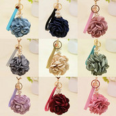 Roosiõieline võtmehoidja tuti ripats võtmehoidja kingikott Lihtne auto