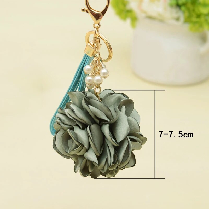 Roosiõieline võtmehoidja tuti ripats võtmehoidja kingikott Lihtne auto