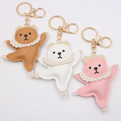 Χαριτωμένο Μπρελόκ Μπρελόκ PU Δερμάτινο Ζώο Μπρελόκ για Γυναικεία Τσάντα Κρεμαστό κόσμημα Μπρελόκ Μπρελόκ Δώρο Μπρελόκ