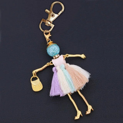 δήλωση μόδας γυναικεία μπρελόκ νέα σχεδίαση θήκη μπρελόκ κρεμαστό γούρια κοσμήματα μπρελόκ τσάντα μπρελόκ γυναικείο αξεσουάρ