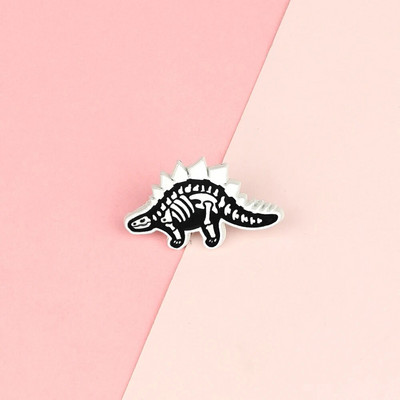 10 Style Cute Dinosaurs Enamel Pins Δημιουργικές καρφίτσες ζώων Διακόσμηση σακιδίου πλάτης για παιδιά Κοσμήματα Γυναικείο παλτό Καρφίτσα με πέτο Δώρο