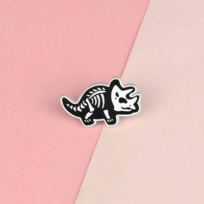 10 Style Cute Dinosaurs Enamel Pins Δημιουργικές καρφίτσες ζώων Διακόσμηση σακιδίου πλάτης για παιδιά Κοσμήματα Γυναικείο παλτό Καρφίτσα με πέτο Δώρο