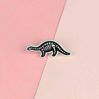 10 Style Cute Dinosaurs Enamel Pins Δημιουργικές καρφίτσες ζώων Διακόσμηση σακιδίου πλάτης για παιδιά Κοσμήματα Γυναικείο παλτό Καρφίτσα με πέτο Δώρο