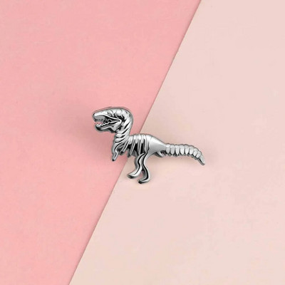 10 Style Cute Dinosaurs Enamel Pins Δημιουργικές καρφίτσες ζώων Διακόσμηση σακιδίου πλάτης για παιδιά Κοσμήματα Γυναικείο παλτό Καρφίτσα με πέτο Δώρο