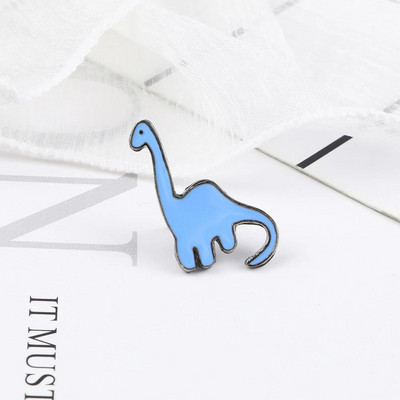 10 Style Cute Dinosaurs Enamel Pins Δημιουργικές καρφίτσες ζώων Διακόσμηση σακιδίου πλάτης για παιδιά Κοσμήματα Γυναικείο παλτό Καρφίτσα με πέτο Δώρο