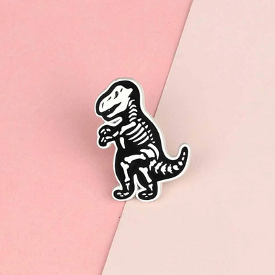 10 Style Cute Dinosaurs Enamel Pins Δημιουργικές καρφίτσες ζώων Διακόσμηση σακιδίου πλάτης για παιδιά Κοσμήματα Γυναικείο παλτό Καρφίτσα με πέτο Δώρο
