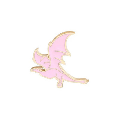 Jauka Pūķa Emaljas Spraudīte Melns Balts Briesmonis Piespraudes Krekls Atloks Soma Žetons Karikatūra Juvelierizstrādājumi Dāvana Draugiem Bērni