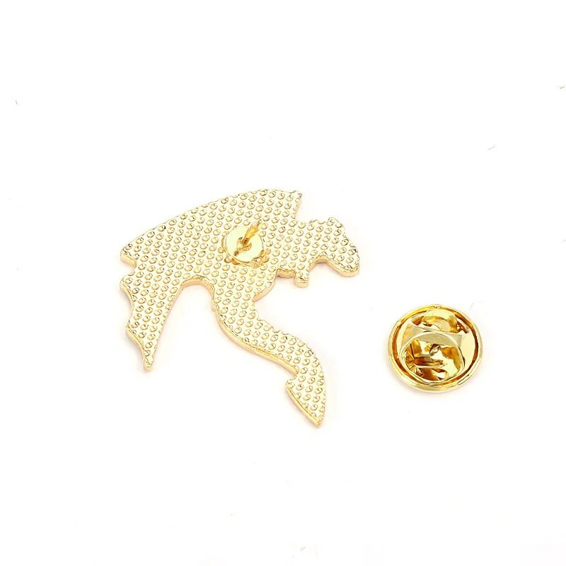 Jauka Pūķa Emaljas Spraudīte Melns Balts Briesmonis Piespraudes Krekls Atloks Soma Žetons Karikatūra Juvelierizstrādājumi Dāvana Draugiem Bērni