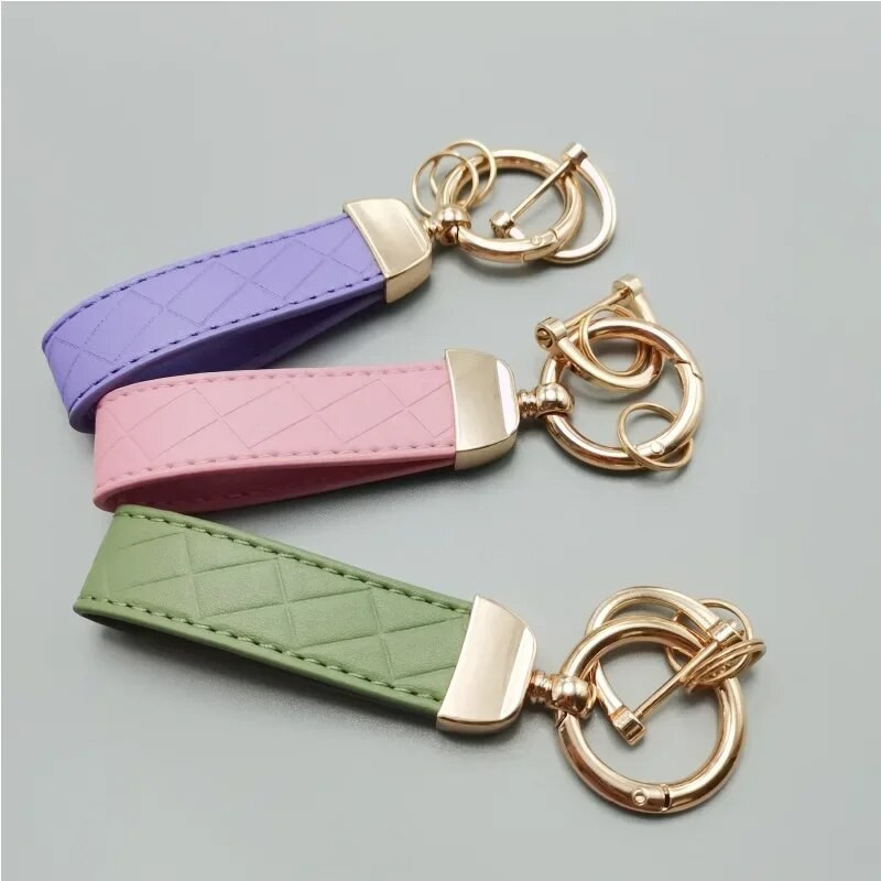 Divat Valódi Marhabőr Bőr Kulcstartó Üzleti Ajándék Bőr Kulcstartó Autó Autó Kulcsszíj Deréktárca Kulcstartó Kulcstartó Kulcstartó