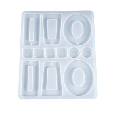 Mucegai din rășină epoxidică cristal, cercei, turnare cu pandantiv, matriță din silicon, artizanat, instrumente decorative pentru realizarea de bijuterii, dropship