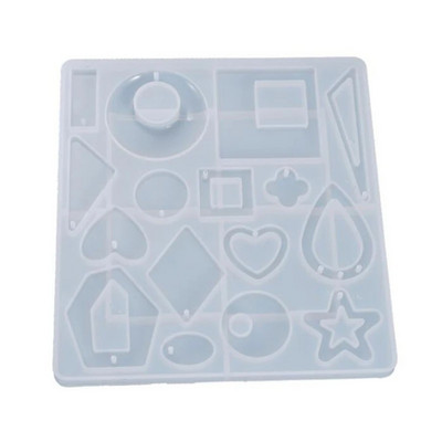 Mucegai din rășină epoxidică cristal, cercei, turnare cu pandantiv, matriță din silicon, artizanat, instrumente decorative pentru realizarea de bijuterii, dropship