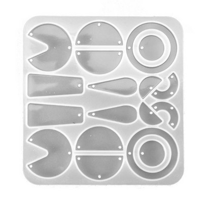 Mucegai din rășină epoxidică cristal, cercei, turnare cu pandantiv, matriță din silicon, artizanat, instrumente decorative pentru realizarea de bijuterii, dropship