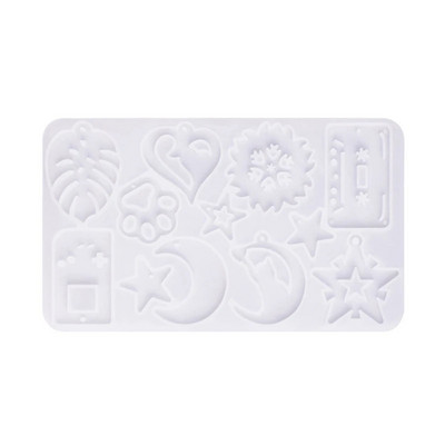 Mucegai din rășină epoxidică cristal, cercei, turnare cu pandantiv, matriță din silicon, artizanat, instrumente decorative pentru realizarea de bijuterii, dropship