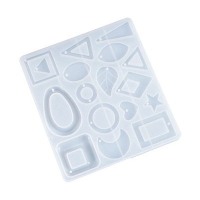 Mucegai din rășină epoxidică cristal, cercei, turnare cu pandantiv, matriță din silicon, artizanat, instrumente decorative pentru realizarea de bijuterii, dropship