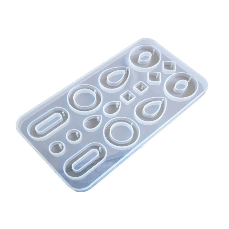 Mucegai din rășină epoxidică cristal, cercei, turnare cu pandantiv, matriță din silicon, artizanat, instrumente decorative pentru realizarea de bijuterii, dropship