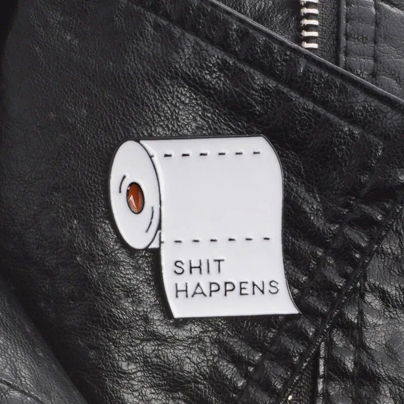 Rull tualettpaber emailiga nööpnõelad Loomingulised loomasõled lastele seljakott Kaunistus Ehted Naiste mantel reväärinõel Märgid Kingitus