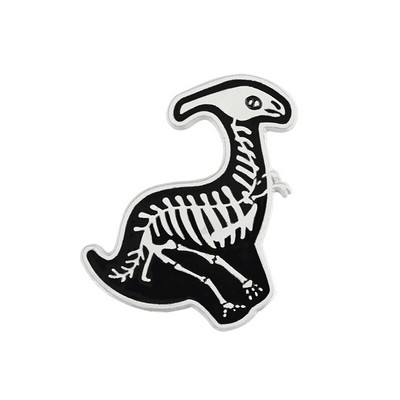 Σκελετός ζώων καρφίτσα Δεινόσαυρος Skull Lapel Pin Cartoon Cool Punk Badge Σακίδιο πλάτης Καρφίτσες τζιν καπέλο μόδας κοσμήματα Δώρο για φίλους