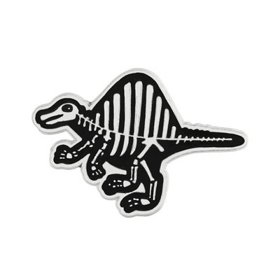 Σκελετός ζώων καρφίτσα Δεινόσαυρος Skull Lapel Pin Cartoon Cool Punk Badge Σακίδιο πλάτης Καρφίτσες τζιν καπέλο μόδας κοσμήματα Δώρο για φίλους