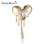 Beaut&Berry καρφίτσες αγάπης για την ημέρα του Αγίου Βαλεντίνου για γυναίκες Unisex Υψηλής ποιότητας κυβικά στρας Καρφίτσες για πάρτι casual αξεσουάρ