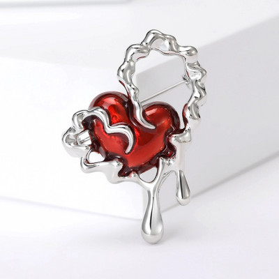 Beaut&Berry καρφίτσες αγάπης για την ημέρα του Αγίου Βαλεντίνου για γυναίκες Unisex Υψηλής ποιότητας κυβικά στρας Καρφίτσες για πάρτι casual αξεσουάρ