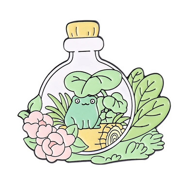 Meža dārza emaljas adata Pielāgota Lapsa Kaķis Lācis Ezis Piespraudes Soma Atloka piespraudes Karikatūra Dzīvnieku nozīmīte Rotas dāvana bērnu draugiem