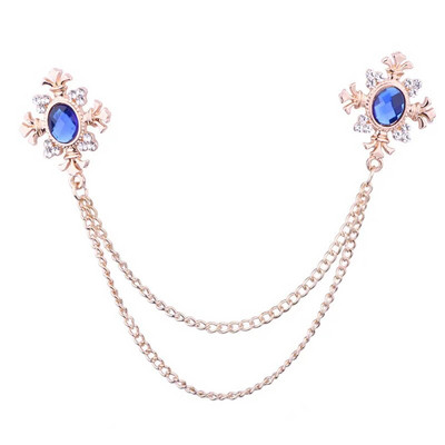 Albină drăguță broșe vintage pentru femei Pin Animal aliaj broșă cu lanț de metal costum bărbat guler cămașă ciucuri ace bijuterii cadou