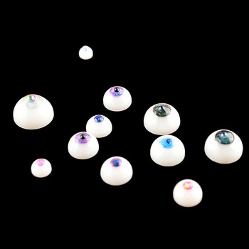 Καλούπι σιλικόνης DIY Crystal Eye For Doll Round Eye Mold For Resin Jewelry Making Mold