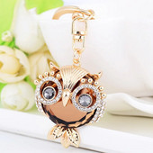 Modes liela kristāla pūce atslēgu piekariņš Rhinestone piekariņi Automašīnu atslēgu piekariņi Sieviešu turētāja soma Kulonu aksesuāri Dzīvnieku automašīnas atslēgu piekariņš