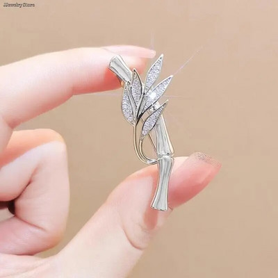 Καρφίτσες κρεμαστό κόσμημα γάτας Κορέας Rhinestone 1 τμχ για γυναίκες από κράμα Animal pins Fashion Crystal Corsage καθημερινά αξεσουάρ