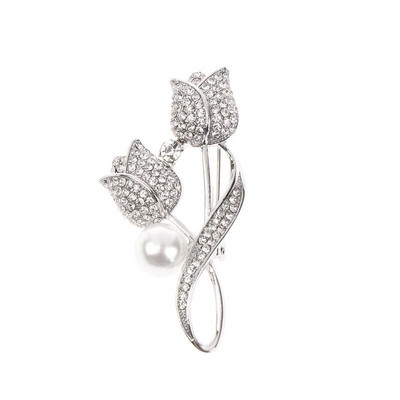 Καρφίτσες κρεμαστό κόσμημα γάτας Κορέας Rhinestone 1 τμχ για γυναίκες από κράμα Animal pins Fashion Crystal Corsage καθημερινά αξεσουάρ