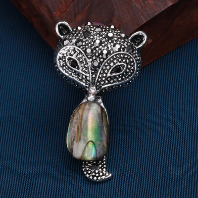 Γυναικεία καρφίτσα Dmari για πολυτελή ρούχα Ζώα και έντομα Απατηλή καρφίτσα πέτο με κέλυφος Κορεατική μόδα ειδικά αξεσουάρ σχεδίου