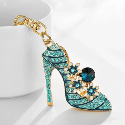 Ψηλοτάκουνα Μπρελόκ Κρυστάλλινο Μεταλλικό Μπρελόκ Μπότες Gaubon Κρεμαστό Τσάντα Μπρελόκ Αξεσουάρ Χονδρική 1τμχ