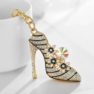 Ψηλοτάκουνα Μπρελόκ Κρυστάλλινο Μεταλλικό Μπρελόκ Μπότες Gaubon Κρεμαστό Τσάντα Μπρελόκ Αξεσουάρ Χονδρική 1τμχ