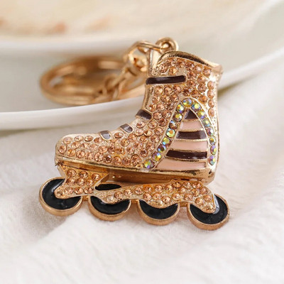 Ψηλοτάκουνα Μπρελόκ Κρυστάλλινο Μεταλλικό Μπρελόκ Μπότες Gaubon Κρεμαστό Τσάντα Μπρελόκ Αξεσουάρ Χονδρική 1τμχ