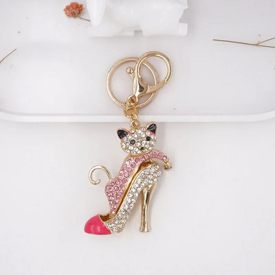 Ψηλοτάκουνα Μπρελόκ Κρυστάλλινο Μεταλλικό Μπρελόκ Μπότες Gaubon Κρεμαστό Τσάντα Μπρελόκ Αξεσουάρ Χονδρική 1τμχ