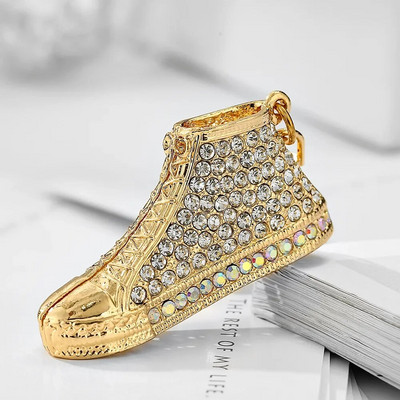 Ψηλοτάκουνα Μπρελόκ Κρυστάλλινο Μεταλλικό Μπρελόκ Μπότες Gaubon Κρεμαστό Τσάντα Μπρελόκ Αξεσουάρ Χονδρική 1τμχ