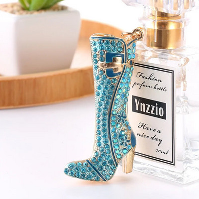 Ψηλοτάκουνα Μπρελόκ Κρυστάλλινο Μεταλλικό Μπρελόκ Μπότες Gaubon Κρεμαστό Τσάντα Μπρελόκ Αξεσουάρ Χονδρική 1τμχ