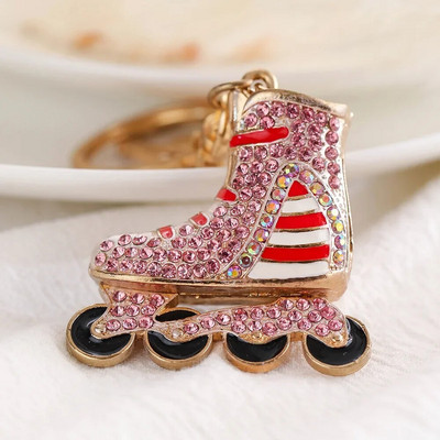 Ψηλοτάκουνα Μπρελόκ Κρυστάλλινο Μεταλλικό Μπρελόκ Μπότες Gaubon Κρεμαστό Τσάντα Μπρελόκ Αξεσουάρ Χονδρική 1τμχ