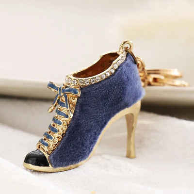 Ψηλοτάκουνα Μπρελόκ Κρυστάλλινο Μεταλλικό Μπρελόκ Μπότες Gaubon Κρεμαστό Τσάντα Μπρελόκ Αξεσουάρ Χονδρική 1τμχ