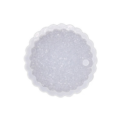 DIY dimantu saraksta kristāla epoksīda sveķu veidne aromterapijas kulonu ziepju atslēgu piekariņš Hangtag silikona veidne