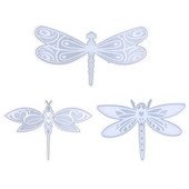 Ρητίνη χύτευση καλούπι σιλικόνης σε σχήμα λιβελλούλη Μπρελόκ Κρεμαστό καλούπι κοσμημάτων DIY