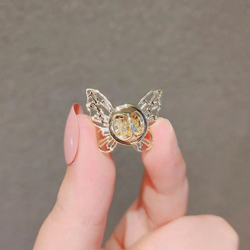 Καρφίτσες πεταλούδα Μεταλλικές αντιθαμβωτικές καρφίτσες πέτου σταθερές καρφίτσες για γυναικεία πουλόβερ Παλτό αξεσουάρ ρούχων